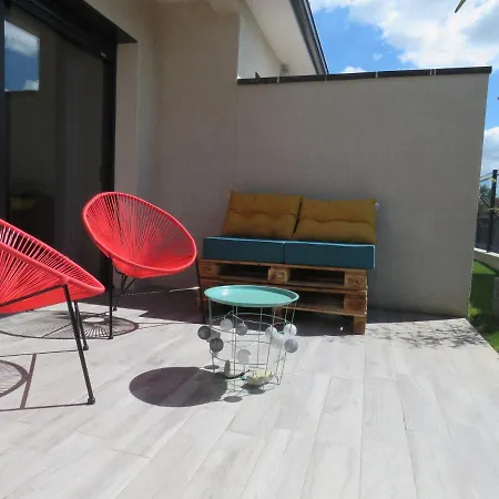 Les Jardins D'oc - Wifi, Terrasse Et Jardinet - T2 Neuf Apartmán *