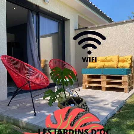 דירה Les Jardins D'oc - Wifi, Terrasse Et Jardinet - T2 Neuf