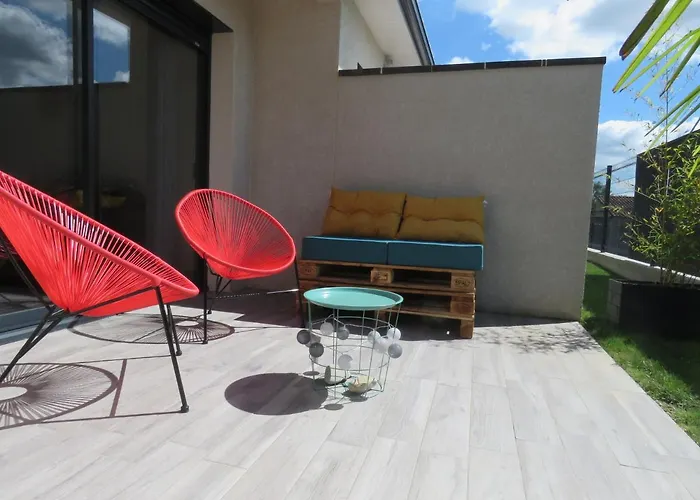 Les Jardins D'oc - Wifi, Terrasse Et Jardinet - T2 Neuf Lejlighed *