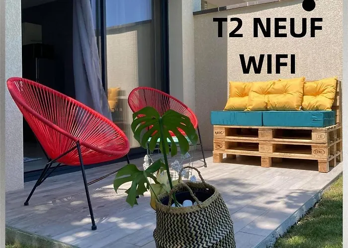 Les Jardins D'oc - Wifi, Terrasse Et Jardinet - T2 Neuf Lejlighed *